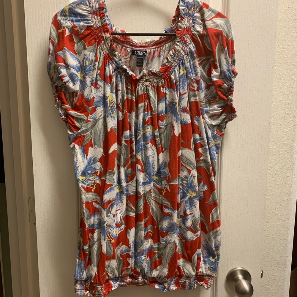 Chaps 3X Blouse